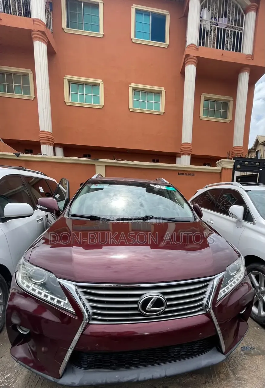 Lexus RX 2013 Red