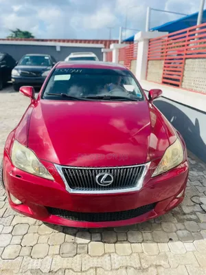 Lexus IS 2008 Red