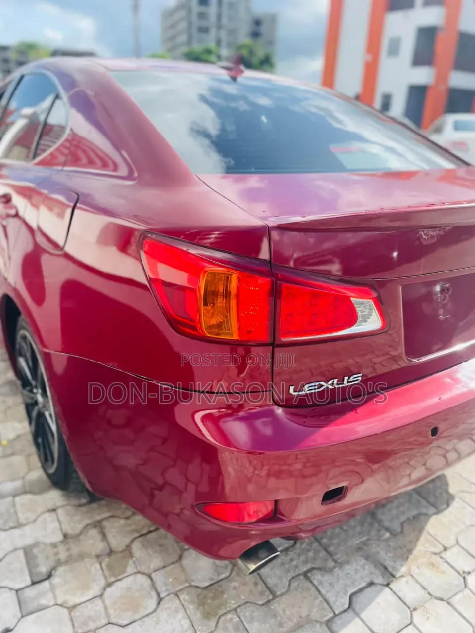 Lexus IS 2008 Red