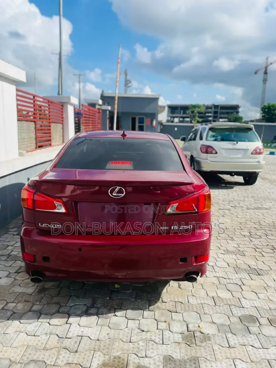 Lexus IS 2008 Red