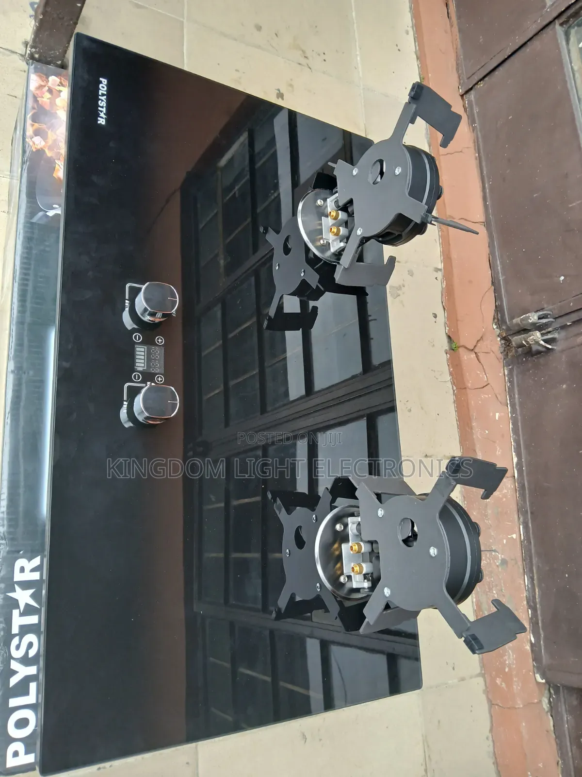 Polystar Inbuilt Luxury Flip-Up 2 Burners Gas Cooker