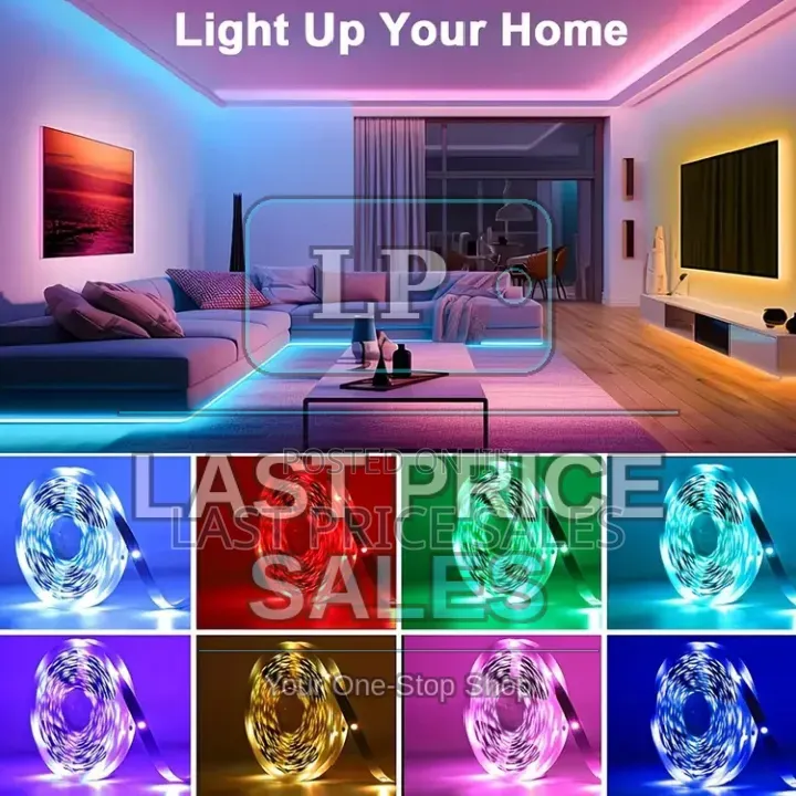 RGB Led Strip Lights With 44-Key Remote Control