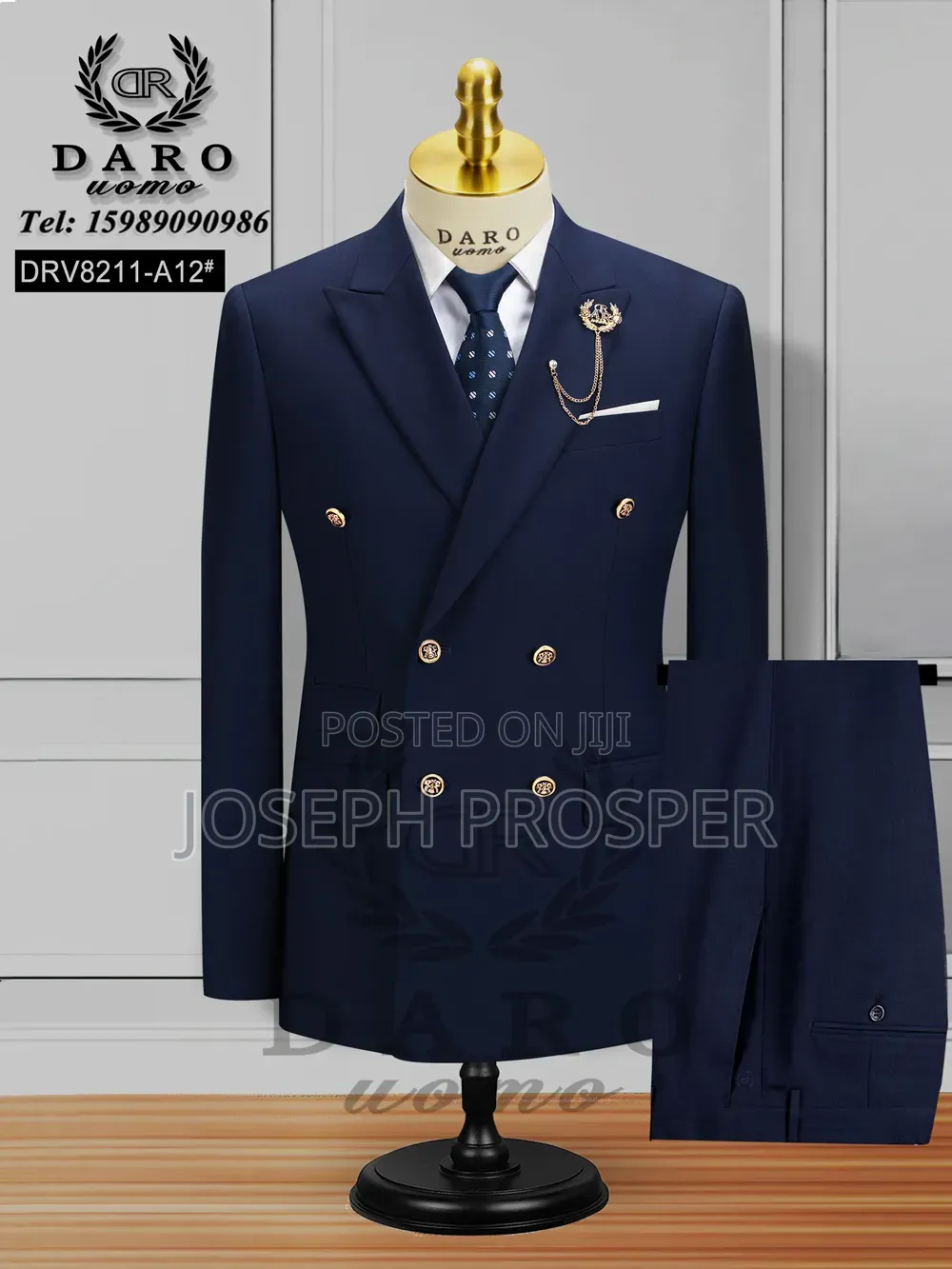 Daro Plane Double Breasted Suits