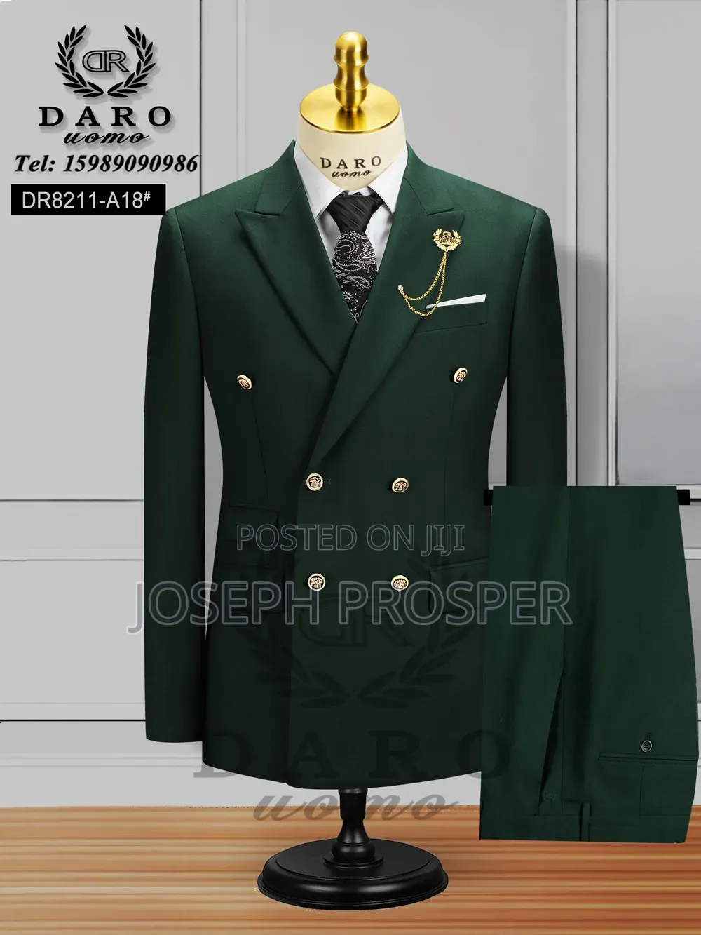 Daro Plane Double Breasted Suits