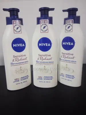 Nivea Sensitive Radiant Body Lotion