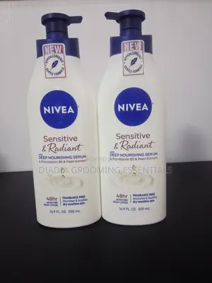 Nivea Sensitive Radiant Body Lotion