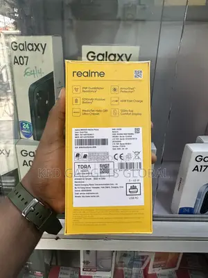 New Realme C75x 256 GB Black