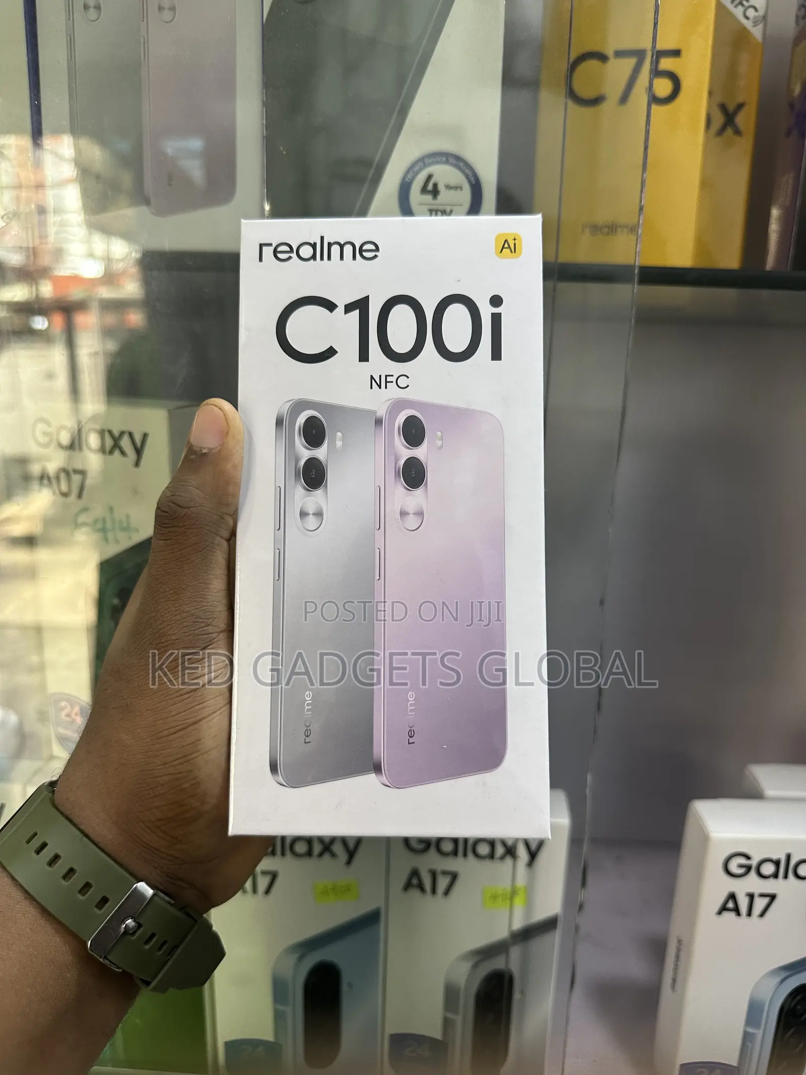 New Realme C100i 128 GB Black