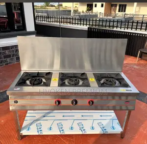 Industrial 3 Burner Cooker