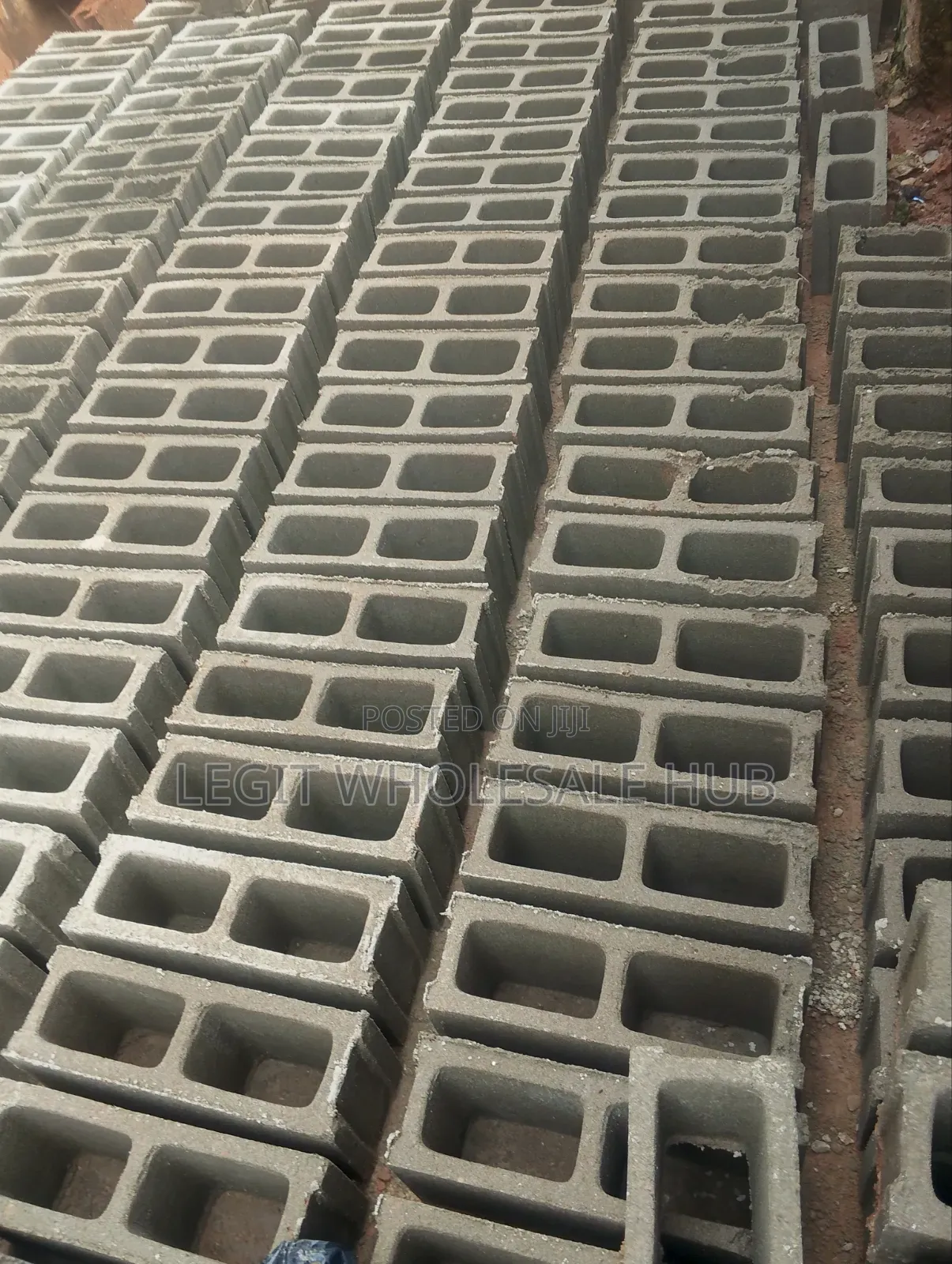 Standard Cement Building Blocks