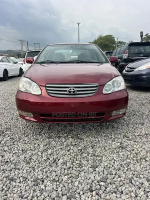 Toyota Corolla Sedan 2004 Red