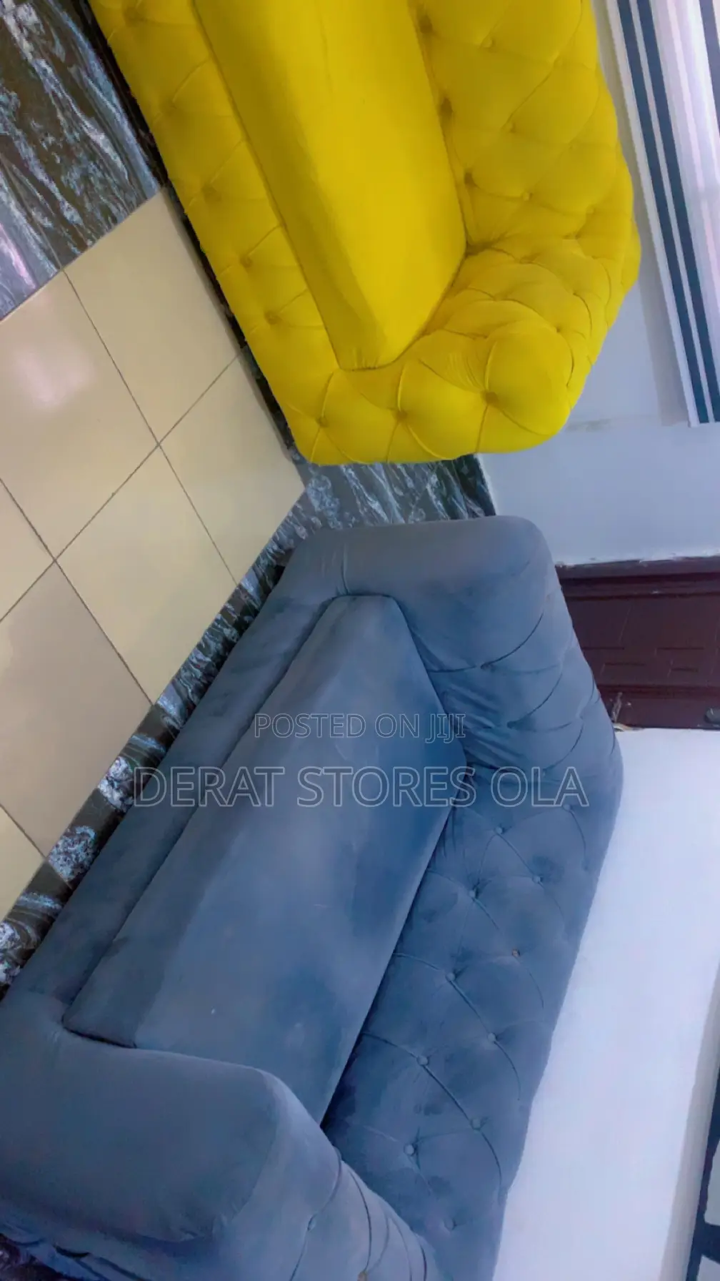 A Single Double Seater Sofa