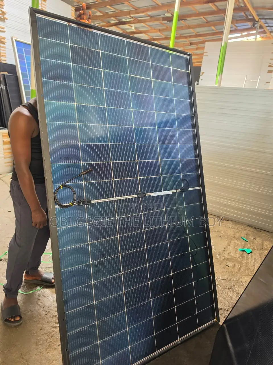 650w All Black Bifical Solar Panels Best Importer and Distributor