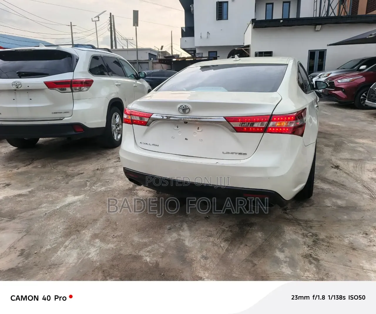 Toyota Avalon 2013 White