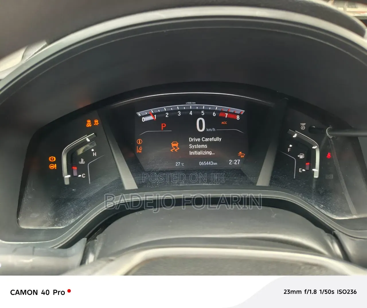 Honda CR-V 2019 Gray