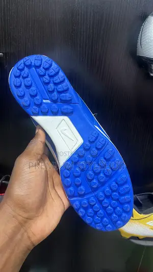 New Blue Tiempo Boots