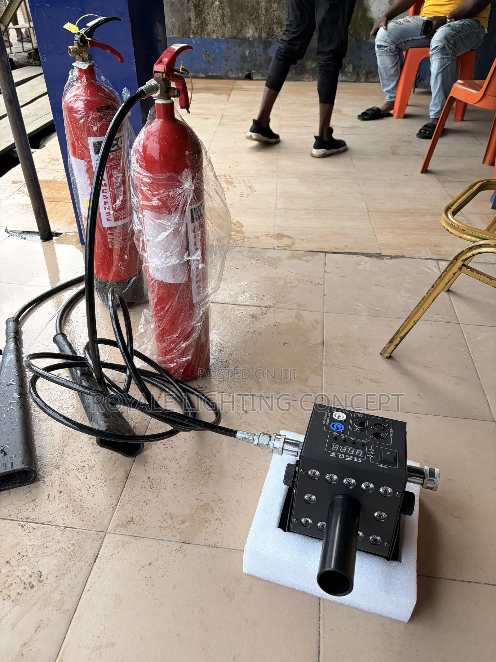 Co2 Stage Jet Machine