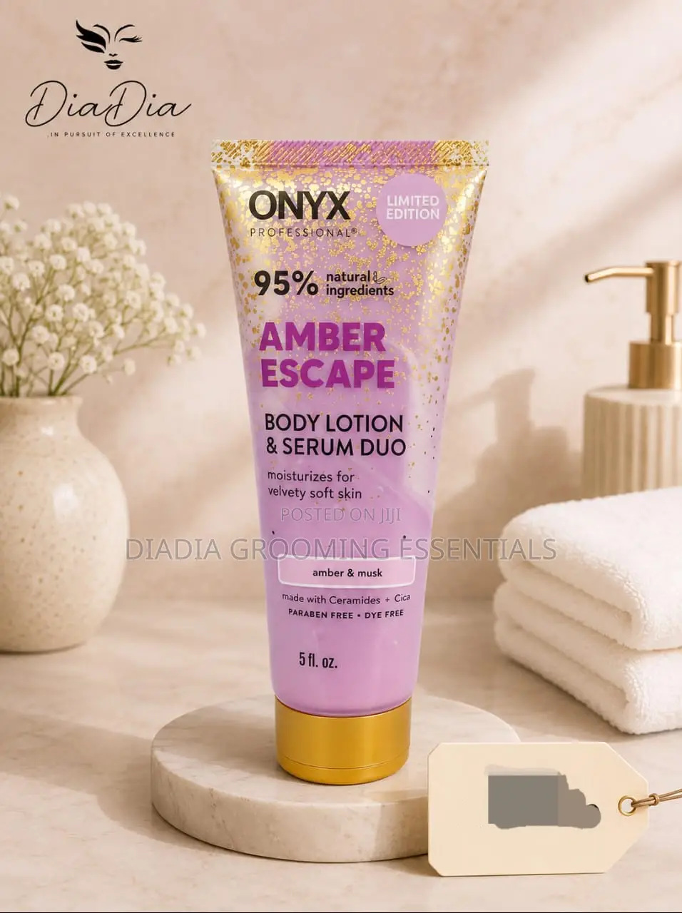Onyx Amber Escape Lotion