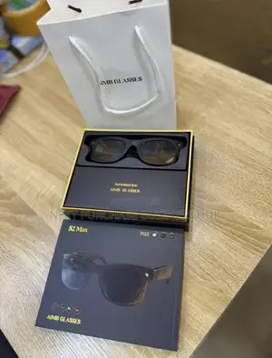 S2 Max Ai Smart Camera Glasses 3 in 1 Lens Transparent