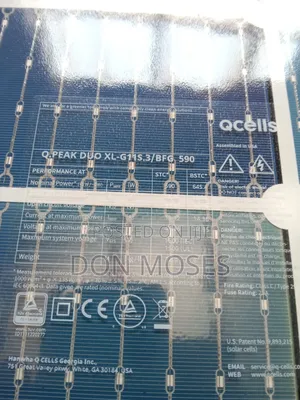590w Qcell Solar Panel 156cell