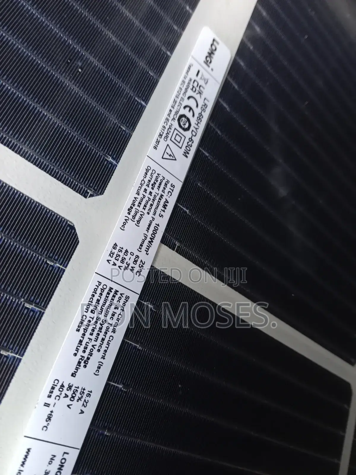 530w Longi Solar Panel 144cell
