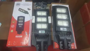 600watts All-in-One Solar Street Light 3led Panel for High Brightness
