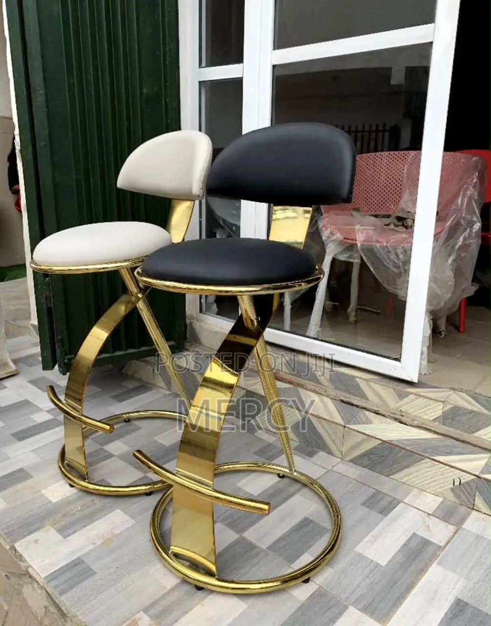 Luxury Gold Bar Stool