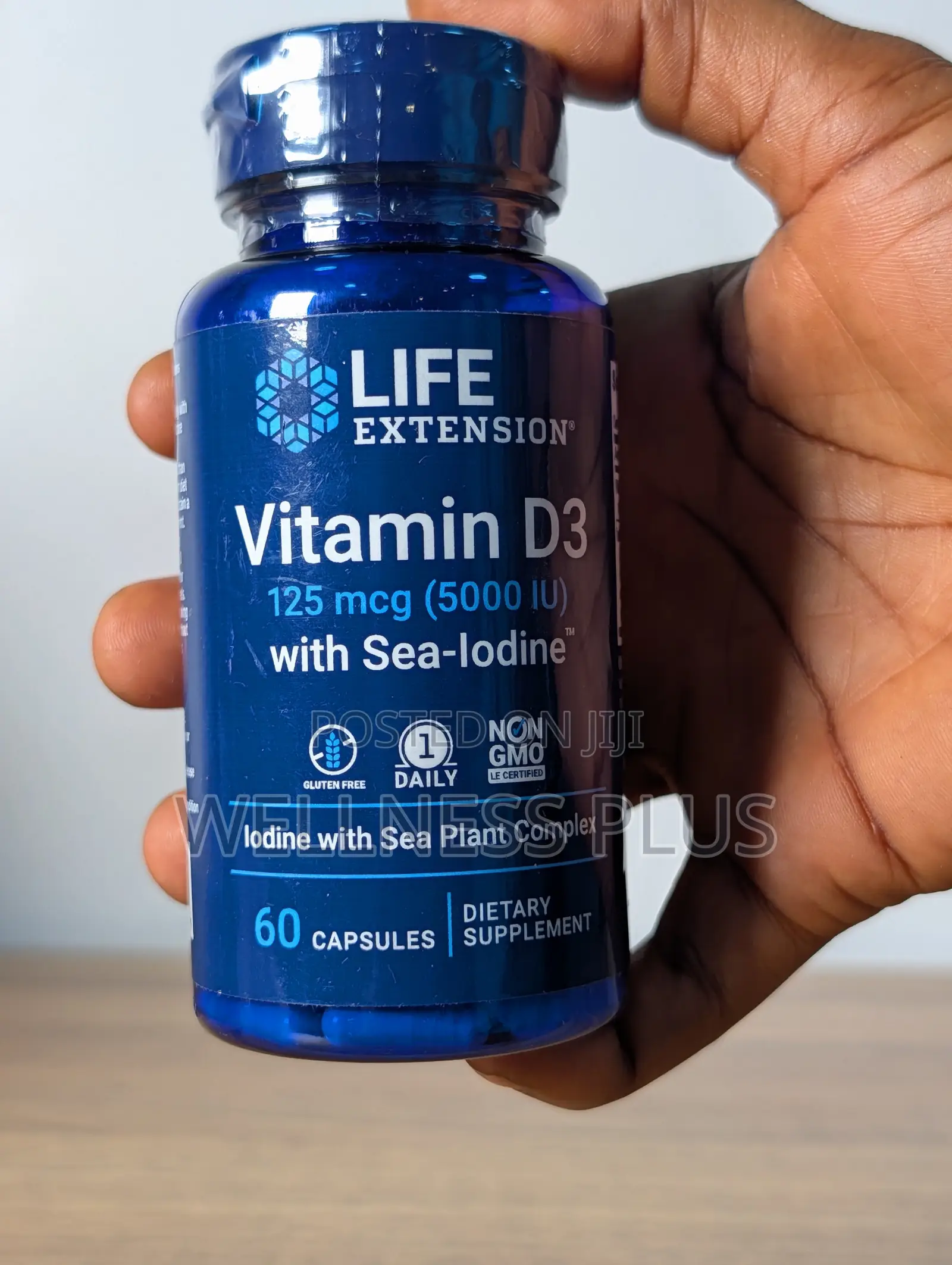Life Extension D3 + Iodine | Bone Thyroid Support