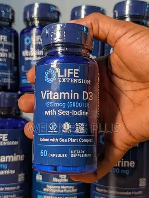 Life Extension D3 + Iodine | Bone Thyroid Support