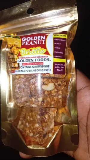 Golden Peanut Brittle