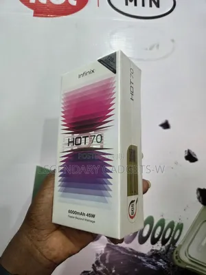 New Infinix Hot 70 128 GB Blue