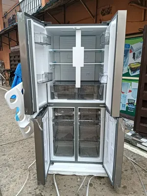 New Hisense 392l Inverter 4 Door Side by Side Fridge Bottom Freezer
