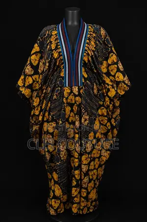 Ankara and Asoke Bubu Dress