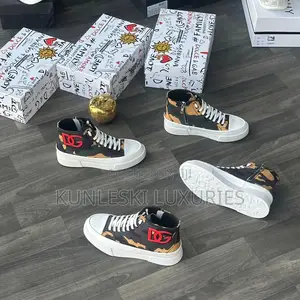 Original Dolce Gabbana High Top Sneakers