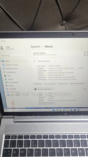Laptop HP ProBook 455 16GB AMD Ryzen 5 SSD 256GB