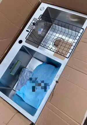 New Stainless Steel Double Bowl Kitchen Sink,
