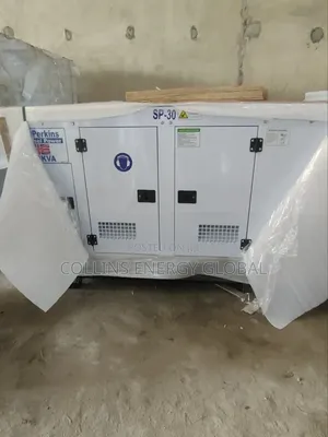 30kva Brand New Uk Perkins Soundproof Copper Coil Generator