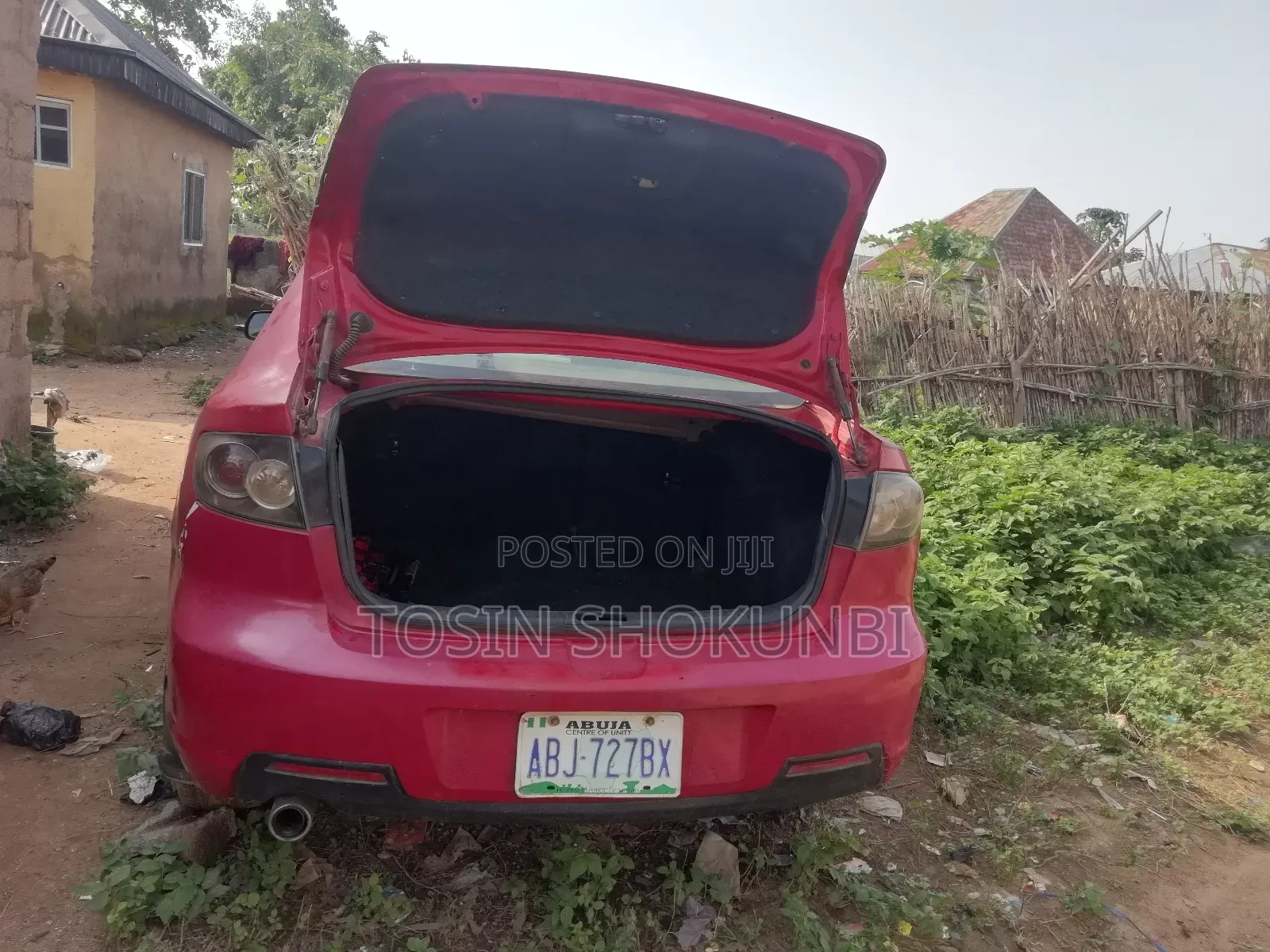 Mazda 3 2007 Red