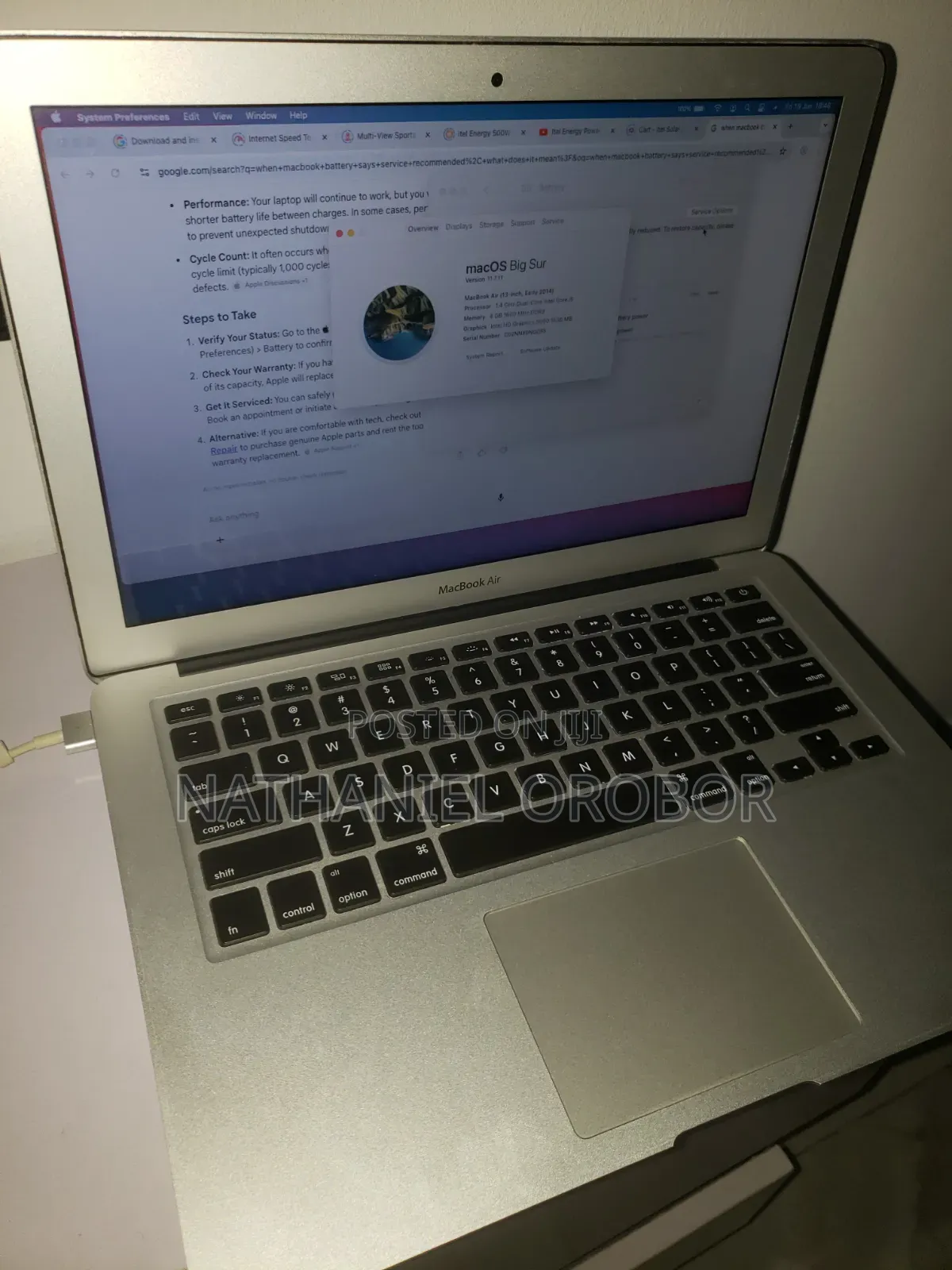 Laptop Apple MacBook 2016 4GB Intel Core i5 SSD 128GB