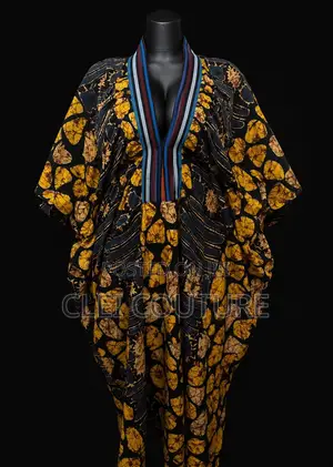 Ankara and Asoke Bubu Dress