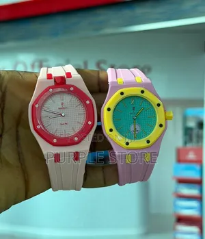 Swatch X Ap Silicone Wristwatches With Detachable Straps and Rope