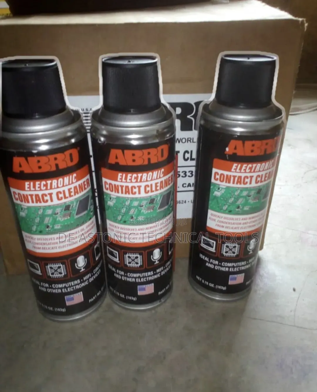 Abro Electronic Contact Cleaner
