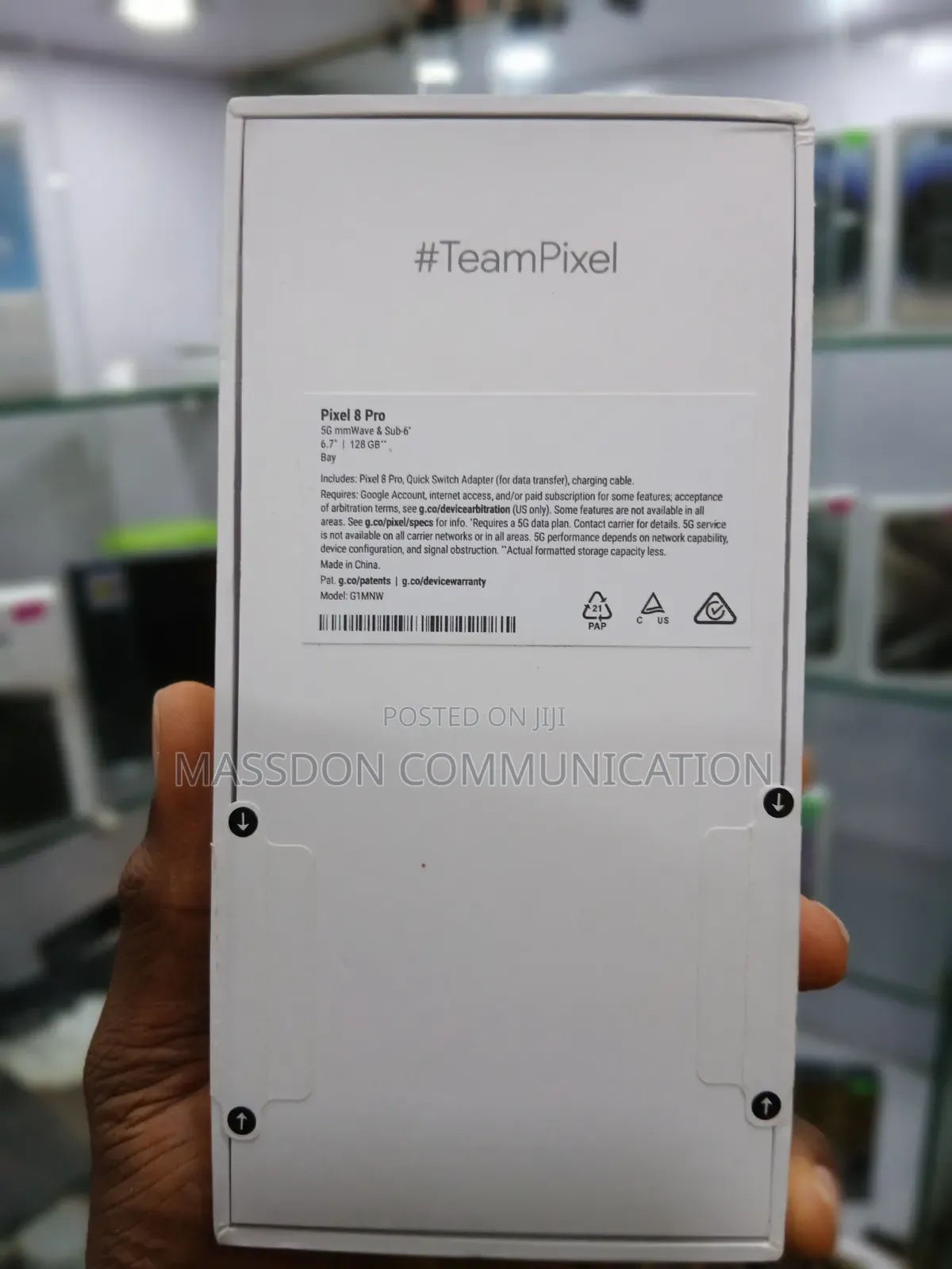 New Google Pixel 8 Pro 128 GB White