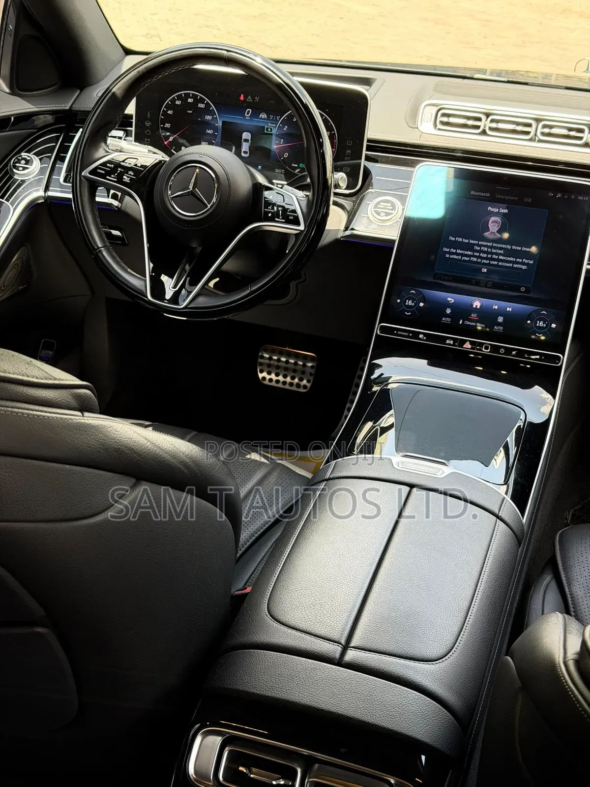 Mercedes-Benz S-Class 2022 Black