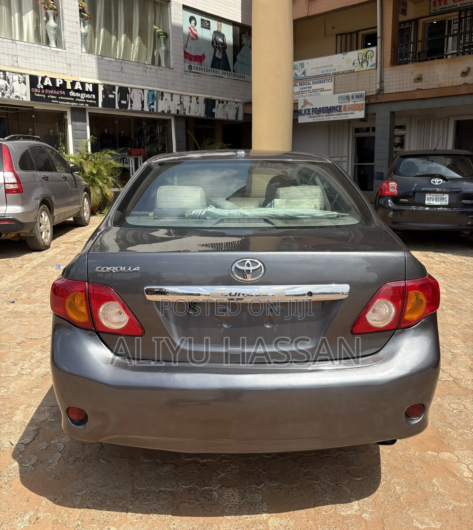 Toyota Corolla 2008 Gray