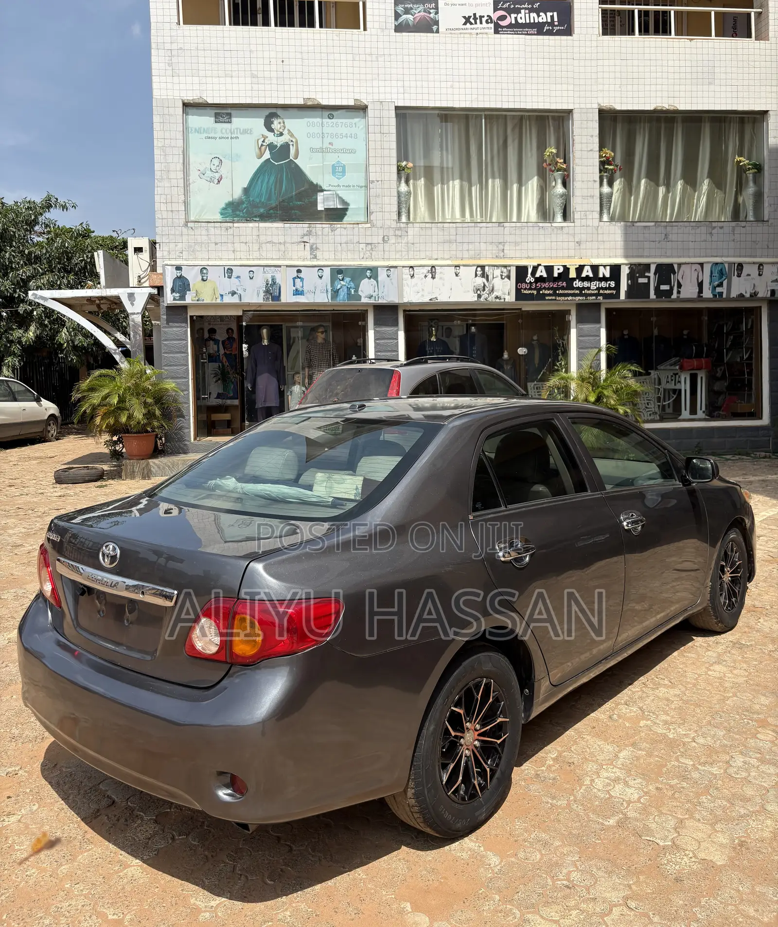 Toyota Corolla 2008 Gray