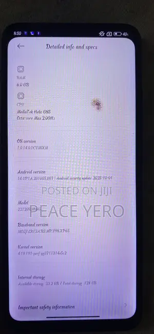 Xiaomi Redmi 12C 128 GB Gray