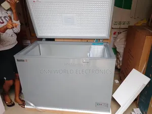 New Scanfrost 250l Chest Freezer With External Fast Freezing Warranty