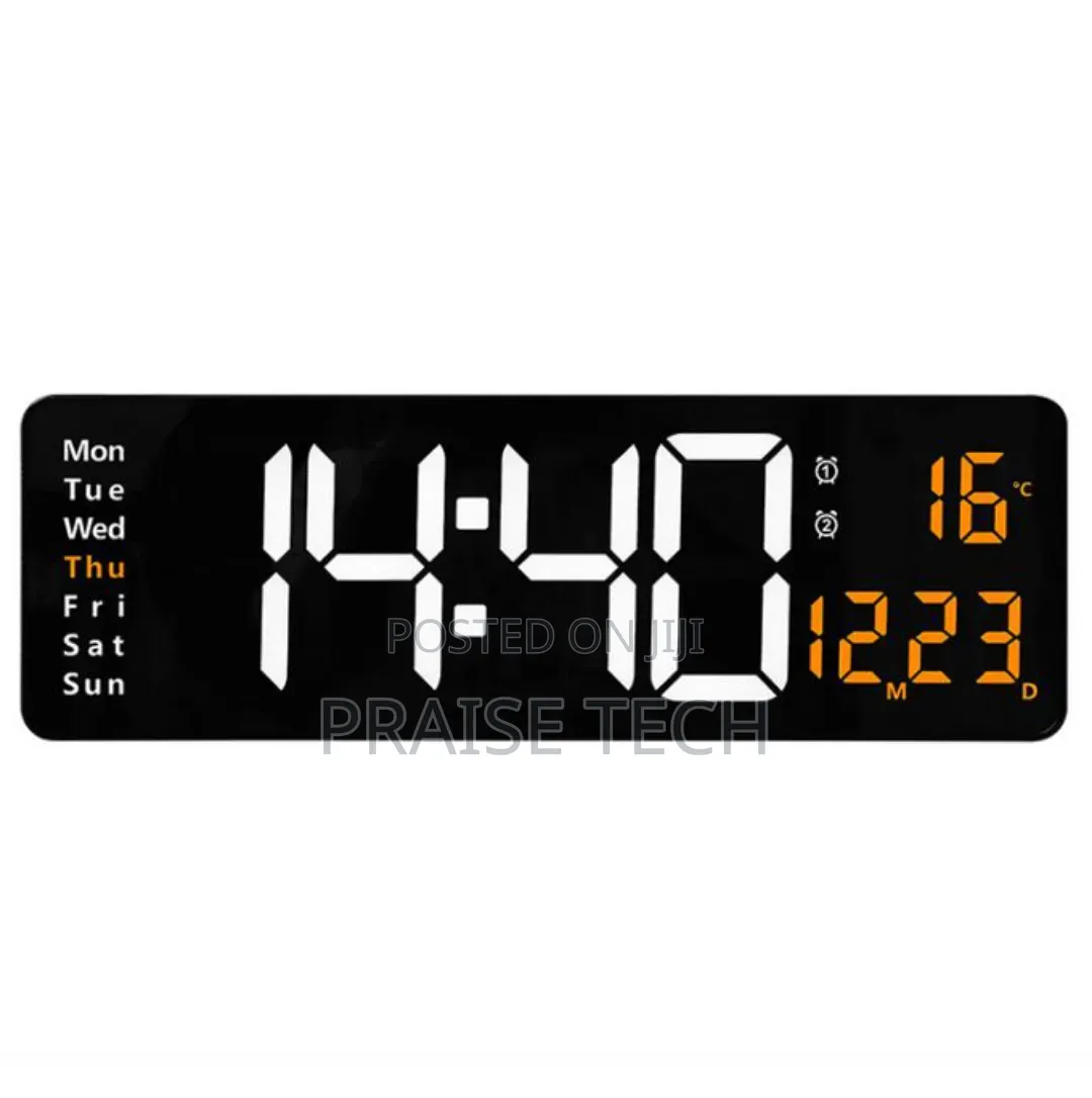 Led Digital Alarm Clock With Atmosphere Light