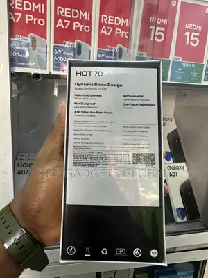 New Infinix Hot 70 128 GB Black